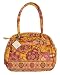 Vera Bradley Bowler Bag Purse in Bali Gold Handbag