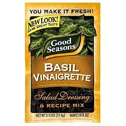 Good Seasons Salad Dressing & Recipe Mix, Basil Vinaigrette, 0.97-Ounce Packets (Pack of 24)