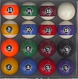 Modern Style Pool Ball Set -Billiards