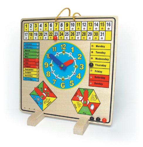 Childrens Toyshop  Toys : Clock Calendar