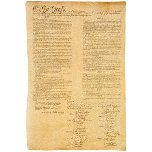 U.S. Constitution Antiqued Replica