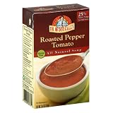 Dr. McDougall's Right Foods Roasted Pepper Tomato Soup, 18.0-Ounce Boxes (Pack of 6)