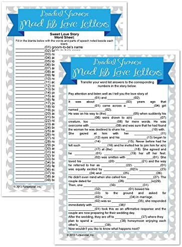 Bridal Shower Mad Libs - Funsational Game