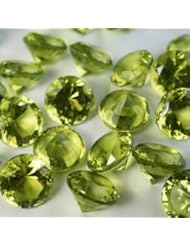 Diamond Confetti Table Decoration - 30 Carat Extra Large - 150 Pieces - Lime Green