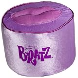 Livin' Bratz Plush Purple Foot Rest Stool