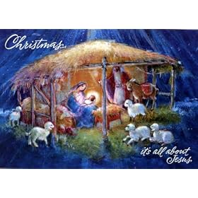 Christmas: It's All about Jesus Christmas Cards with Scripture