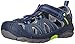 Merrell Hydro Water Sandal , Navy/Green,3 W US Little Kid