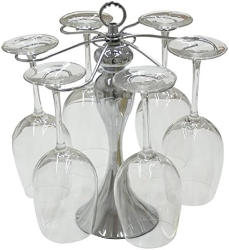 Antique Style Tabletop Wine Grass Holder Stand Rack (B type)