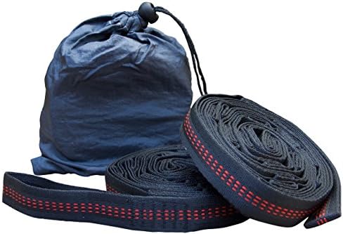Hammock Tree Straps - Set of 2 - Heavy Duty, Ultralight, Easy Setup, No-Stretch Polyester, Fits All Hammocks