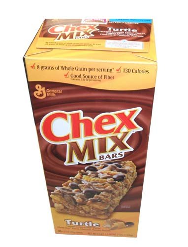 General Mills Chex Mix Turtle Bars 35 Bars per Box by General Mills