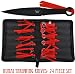 Kunai 24 Piece throwing knives set