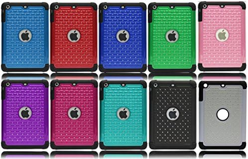 RawX Luxurious Sparkly Studded Diamond Hybrid Case Cover For Apple iPad Mini, Mini 2 - Light Pink