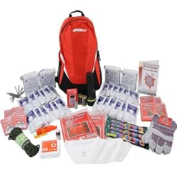 Deluxe Emergency Kit-4 Person, Emergency Zone Brand, Disaster Survival Kit, 72 Hour Kit