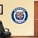 MLB Detroit Tigers Classic Logo Vinyl Wall Graphic Decal Sticker Poster