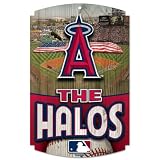 MLB Los Angeles Angels Wood Signs