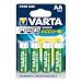 Varta - 56766 - Batterie - 1V2 NiMH 2700mAh AA/R06 4/BLS