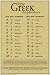 New Greek Education Poster Print, 24x36