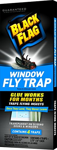 4 Pk, Black Flag Window Fly Trap