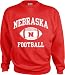 Nebraska Cornhuskers Perennial Football Crewneck Sweatshirt