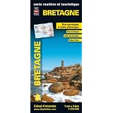 Bretagne, carte r�gionale, routi�re et touristiquepar Blay-Foldex