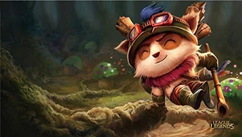 Fashiontopdearls Fashion Cool League Of Legends Teemo Poster HD HOME WALL Decor Custom Art Deco unframed -2119 size (inch):24x42