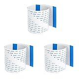 uxcell FFCケーブル　フレキシブルフラットケーブル　コネクトワイヤー　FPC　80ターミナル　３個入り