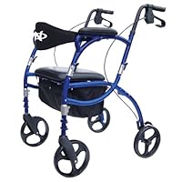Hugo Navigator Combination Rolling Walker + Transport Chair