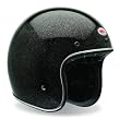 Bell Custom 500 Black Flake Open Face Motorcycle Helmet - Size : XL