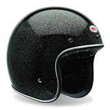 Bell Custom Black Flake Open Face Motorcycle Helmet – Size : Extra Small 500