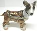 Bull Terrier Dog Jeweled Trinket Box Spuds MacKenzie