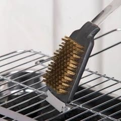 Oxid7 Barbecue Grillb�rste, Drahtb�rste, Handb�rste, Schaber Kratzb�rste Grillreiniger - 2in1 -