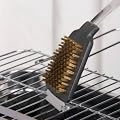 Oxid7 Barbecue Grillb�rste, Drahtb�rste, Handb�rste, Schaber Kratzb�rste Grillreiniger - 2in1 -