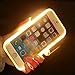 iPhone 6 Plus Case, Elftear LED Light Up Luminous Selfie Cell Phone Case Illuminated Back Cover for Apple iPhone 6S Plus iPhone 6 Plus (Gold)