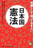 常識として知っておきたい日本国憲法 ― 何が書かれているのか、何が問題なのか、が2時間でわかる本 (KAWADE夢文庫)