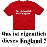 Was ist eigentlich dieses ENGLAND ? T-SHIRT, ROT, GR.M