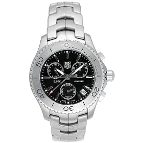TAG Heuer Mens CJ1110.BA0576 Link Quartz Chronograph Watch by TAG Heuer