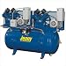 Jenny Products 240 Gallon 50 HP Two Stage Duplex Electric Stationary Air Compressor