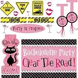 Bachelorette Party Car Decorating Kit 18pc