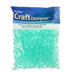 Faceted Beads, 8mm, Sea Mist, 480pc Pkg