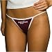 Texas A&M Aggies Ladies Maroon College Logo Thong