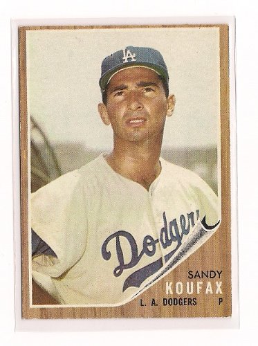 1962 Topps #5 Sandy Koufax Vintage Baseball Card