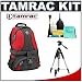 Tamrac 5547 Adventure 7 Digital SLR Camera Bag (Red/Black) + Tripod + Accessory Kit for Canon Rebel T3, T3i, T1i, T2i, EOS 60D, 5D, 7D, Nikon D3000, D3100, D5000, D5100, D7000, D300s, Olympus Evolt E-5, E-30, E-620 & Sony Alpha A560, A580, A33, A35, A55