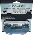 eBook Lite 3 LED Adjustable Light for E-Readers - Blue (Kindle, Nook, Kobo, Sony)
