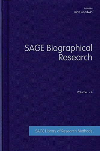 SAGE Biographical Research (SAGE Library of Research Methods)