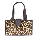 Baby Changing Handbag in Giraffe Print