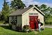 8 x 16 Williamsburg Colonial Garden Shed Panelized Kit