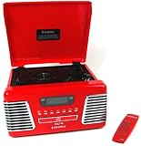 USB Roxy 2CD Player (Red)