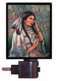 Native American Night Light - Butterfly Maiden