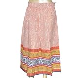 Long Summer Skirts Cotton Printed Size 22