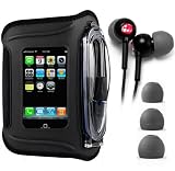 H2O Audio Amphibx Waterproof Armband Case with Headphones for iPhone & iPod Touch